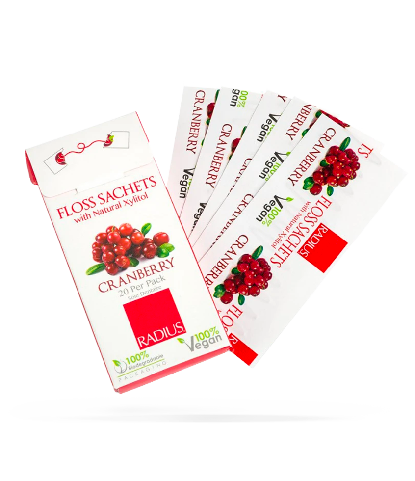 Vegan Xylitol Floss Sachets